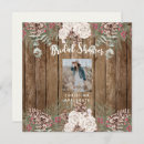Search for rustic winter bridal shower invitations Wood