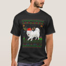 Search for samoyed christmas tshirts Ugly
