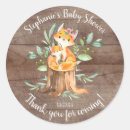 Search for fox baby shower stickers Cute