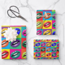 Search for pop culture wrapping paper Retro