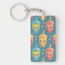 Search for kawaii drink key rings Boba