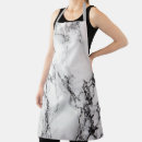 Search for black marble aprons Trendy