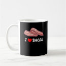 Search for i love bacon mugs Funny
