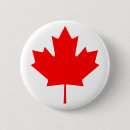 Search for canadian flag badges Red and white