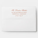 Search for terracotta wedding envelopes Burnt orange
