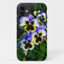 Search for purple pansies iphone cases Blue