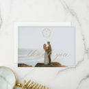Search for monogram crest thank you cards Elegant