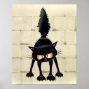Search for funny cartoon cat posters Character