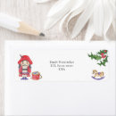Search for nutcracker return address labels Snowflakes