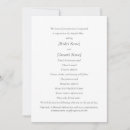 Search for nuptials invitations Classic