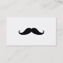Search for mustache business cards Barber shop