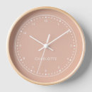 Search for taupe clocks Elegant