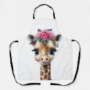 Search for cute giraffe aprons Animals