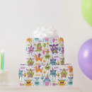 Search for monsters wrapping paper Monster party