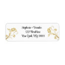Search for cream wedding return address labels Boho bride and groom