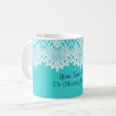 Search for white lace mugs Elegant
