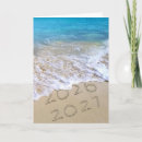 Search for beach new years cards Sand