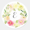 Search for yellow watercolor stickers Bohemian
