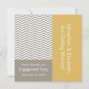 Search for grey engagement party invitations Modern