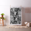 Search for black and white vintage fabric Floral