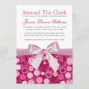 Search for around the clock invitations Modern