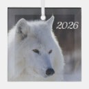 Search for arctic wolf christmas tree decorations Wildlife