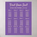 Search for purple wedding seating charts 12 tables
