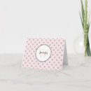 Search for dot pattern monogram note cards Polka dots
