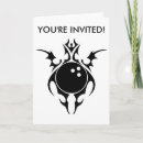 Search for bowler invitations Vintage