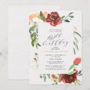 Search for red 60th birthday invitations Elegant