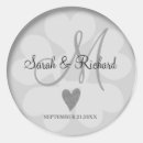 Search for silver glitter wedding stickers Heart