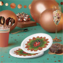 Search for unique christmas paper plates Red