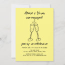 Search for champagne glass engagement party invitations Modern