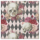 Search for halloween skull fabric Gothic
