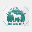 Search for horse doormats Horseback riding