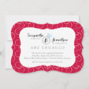 Search for red and white pattern invitations Trendy