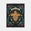 Search for day of the dead blankets Cinco de mayo