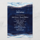 Search for royal blue and gold wedding programs Couple