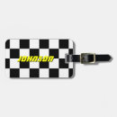 Search for car luggage tags Chequered