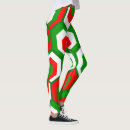 Search for red white green leggings Women