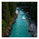 Search for river and mountains posters Blue