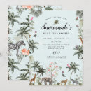 Search for simple 1st birthday invitations Safari