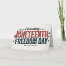 Search for juneteenth cards Celebration