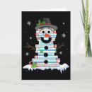 Search for librarian christmas cards Cartoon