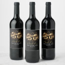 Search for 50th birthday wine labels Sparkle
