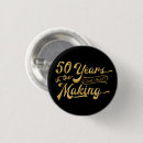 Search for 50th wedding anniversary badges Typography