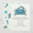 Search for crab wedding invitations Minimal