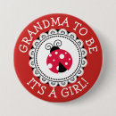 Search for lady bug badges Red