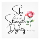 Search for religious strength posters Strength and dignity
