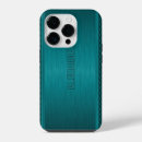 Search for metallic green iphone cases Brushed metal